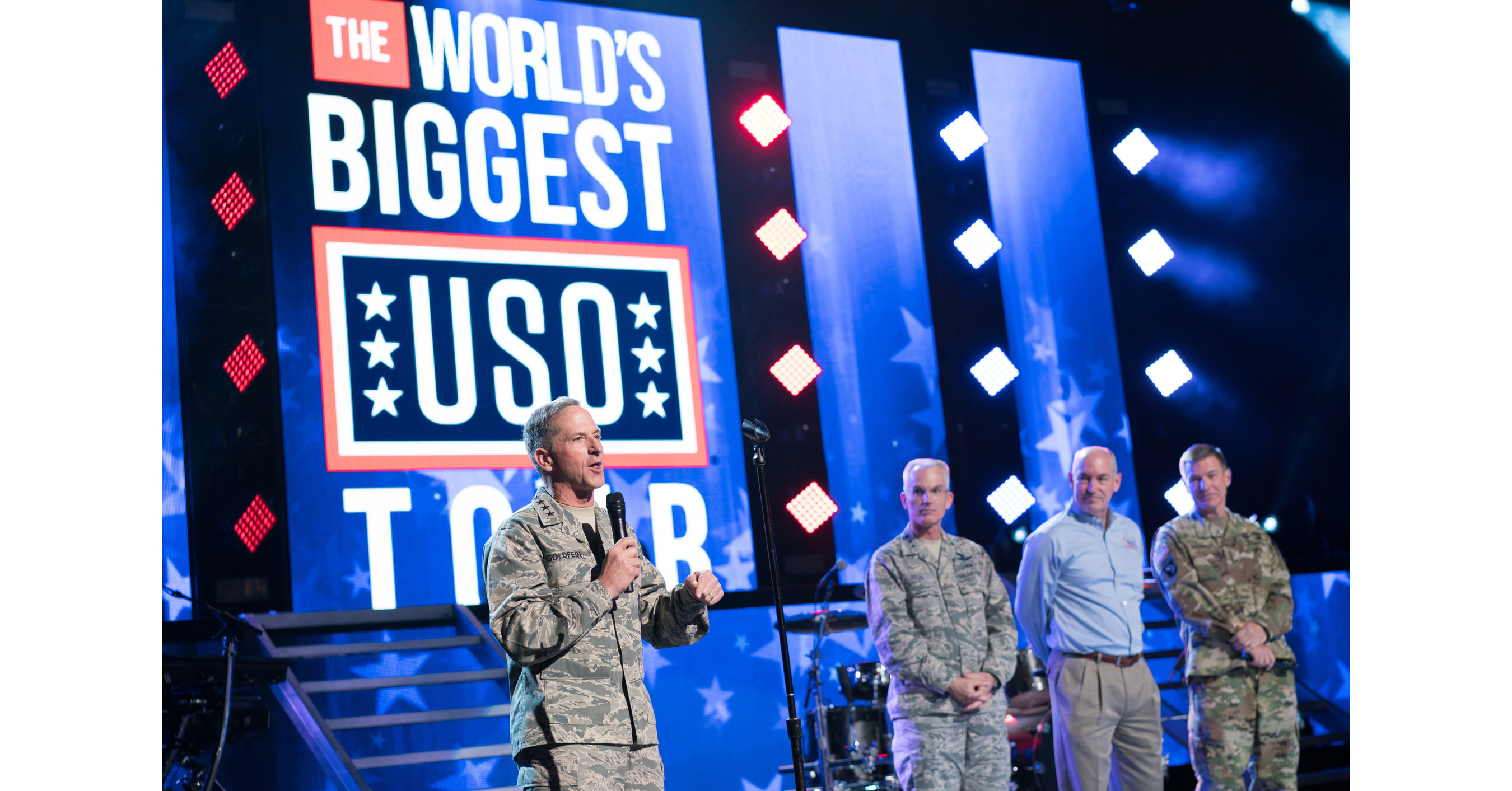 World's Biggest USO Tour Brings USO Mission To Life Through Worldwide