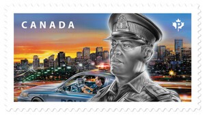 Un timbre rend hommage aux policiers et aux civils qui les soutiennent