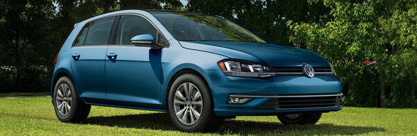 The 2018 Volkswagen Golf received an updated exterior design for the 2018 model year. (PRNewsfoto/Puente Hills Volkswagen)