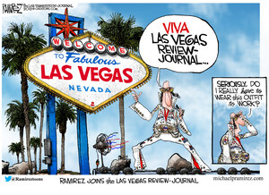 Two-Time Pulitzer Prize-Winning Political Cartoonist Michael Ramirez Joins Las Vegas Review-Journal