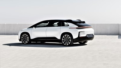 Faraday Future FF 91 ultra-luxury intelligent EV to be produced at the Hanford, California, factory.