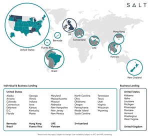 SALT anuncia maior expansão de sua história; agora em 80 por cento dos EUA, totalizando 10 territórios internacionais