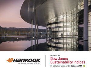 Hankook Tire Listed in DJSI World for Three Consecutive Years