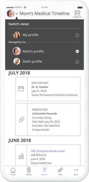 Seqster Makes Caregiving Easier With Launch of Caregiver View at Health 2.0