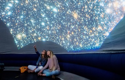 Science Channel and Princess Cruises take guests on a cosmic voyage looking at the sky from the top deck on an interactive guided tour with a Stargazing Specialist, identifying major constellations and learning the secrets of the stars and the folklore around them. The indoor 