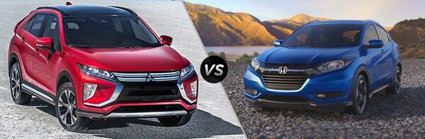 The 2018 Mitsubishi Eclipse Cross produces more power and offers more universally-available digital device integration than the 2018 Honda HR-V. You can schedule a test drive with the 2018 Mitsubishi Eclipse Cross today by calling, 440-638-5596. (PRNewsfoto/Spitzer Mitsubishi)