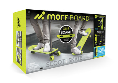BJ's Wholesale Club announces its 2018 Top 10 Toys, including the MorfBoard Scooter & Skateboard Combo Set with BONUS MorfBoard Bag.
