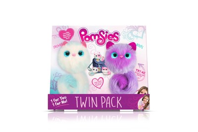 BJ's Wholesale Club announces its 2018 Top 10 Toys, including Pomsies, 2-Pack featuring Blossom & Patches or Snowball & Boots