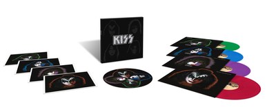 KISS - The Iconic Rock Band’s Four Same-Day-Released Solo Albums Come Together To Celebrate Their 40th Anniversary With The Limited-Edition 4LP Vinyl Box Set 'KISS: The Solo Albums - 40th Anniversary Collection' Via Casablanca/UMe On October 19