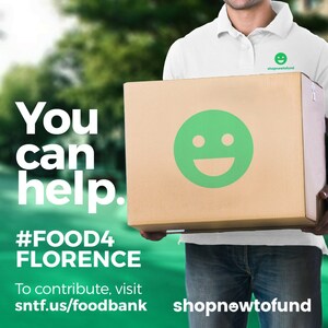 ShopNowToFund Announces Food Bank: #Food4Florence Relief Campaign