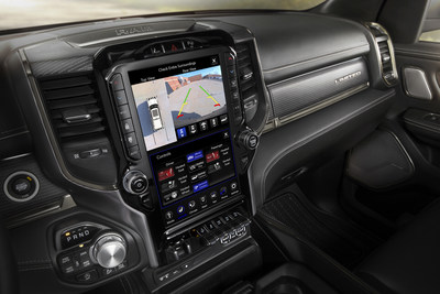 The all-new 2019 Ram 1500 delivers innovative, state-of-the-art technology with award-winning fourth-generation Uconnect system and class-exclusive, 12-inch reconfigurable touchscreen display.