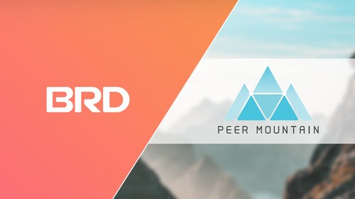 Peer Mountain announces its partnership with BRD Wallet