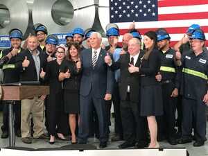 An American Success Story: Mill Steel Co. Praised by Vice President Pence
