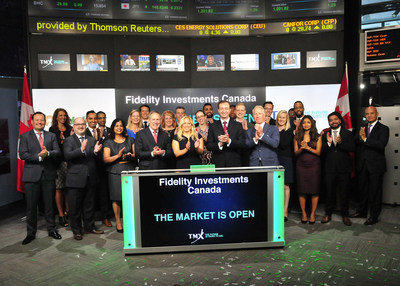 Fidelity Investments Canada ULC Opens the Market (CNW Group/TMX Group Limited)