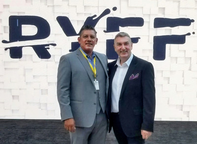 Louis Hernandez Jr., chairman, and Roy Taylor, co-founder and CEO, at Ryff, the world's first image technology company to use artificial intelligence to customize brand content to individual consumers.