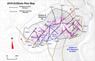 Appendix B: Phase 2 Drill Hole Map (CNW Group/Copper Mountain Mining Corporation)