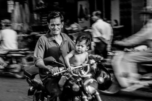 Viet Nam, Saigon - Bikes and Streets (PRNewsfoto/Goddard Gallery)