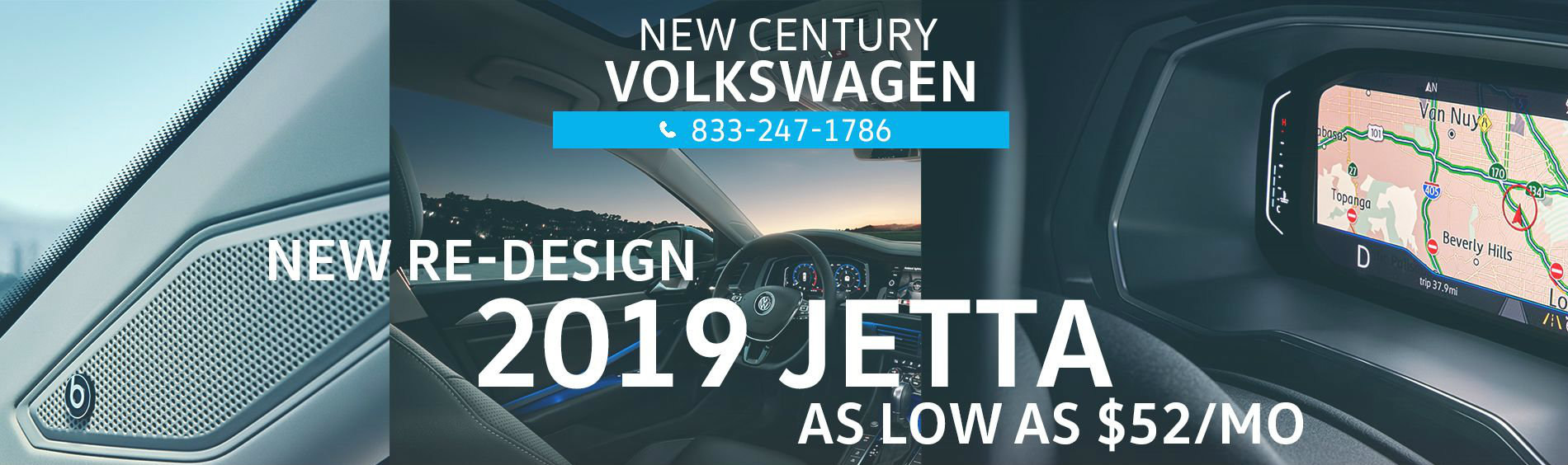 The 2019 Volkswagen Jetta is available for $52 per month for qualified shoppers.