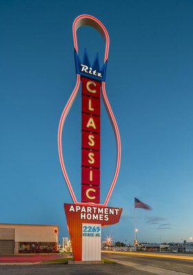 Ritz Classic Apartment iconic sign wins award