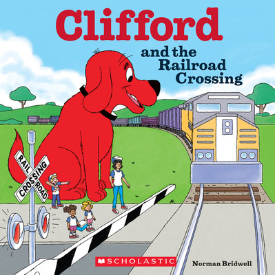 "Clifford and the Railroad Crossing" preliminary book cover