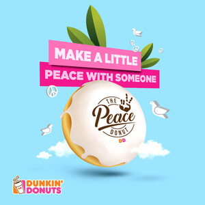 Dunkin' Donuts Launches the Peace Donut for World Peace Day