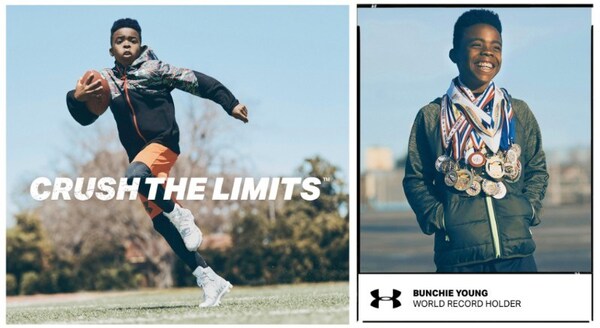 Under Amour "CRUSH THE LIMITS" created by Hyperbolic featuring Bunchie Young