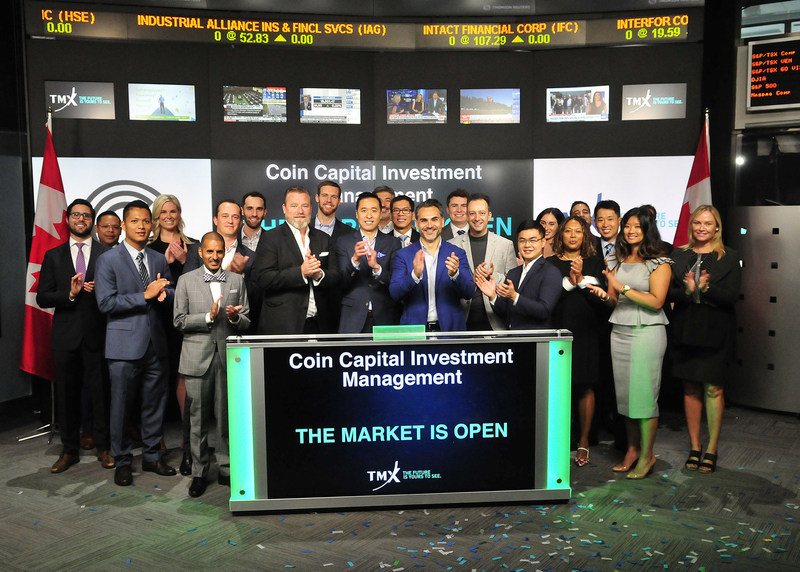 Coin Capital Investment Management Inc. Open the Market (CNW Group/TMX Group Limited)