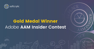 Softcrylic DMP Team Wins Gold at Adobe 1st ever AAM Insider Contest