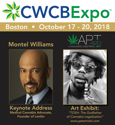 Montel Williams, Peter Tosh Foundation & ART420 Highlight Cannabis Convention in Boston @CWCBExpo