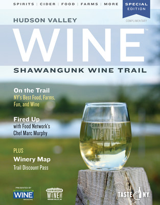 Hudson Valley Wine Magazine Launches Shawangunk Wine Trail Edition, Featuring Wineries, Hudson Valley Attractions, Seasonal Promotions