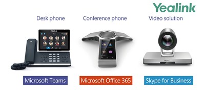 Yealink expands devices portfolio for Microsoft Teams across voice and video