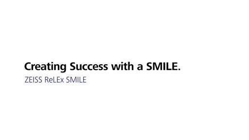 ZEISS establishes the patented SMILE technology with 1.5 million laser vision corrections worldwide