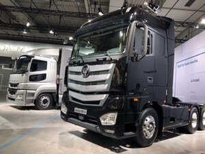 FOTON AUMAN EST-A Exhibited at the IAA 2018, Revealing a Development Ambition through Deep Cooperation