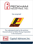 FMI Advises Palmer Paving Corporation in Sale to Peckham Industries, Inc.