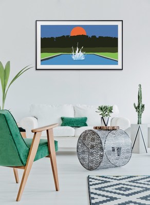 TV When It’s On, Art When It’s Off: Samsung Transforms Your Living Room with The Frame for 2018. (CNW Group/Samsung Electronics Canada)