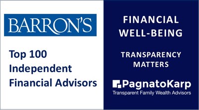 Barron's Ranks Paul Pagnato #16 On 2018 Top 100 Independent Financial ...