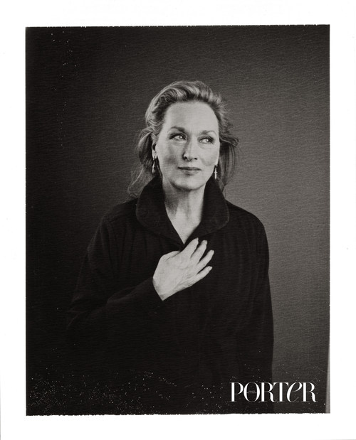 Meryl Streep photographed by Nicolas Guerin.