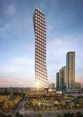 M3, the third tower of the M City community, will rise to 81 storeys, becoming the tallest tower in Mississauga and one of the tallest in the Greater Toronto Area. (CNW Group/Rogers Real Estate Development Limited)