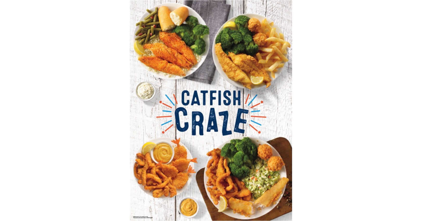 Catfish Craze comes to Captain D's restaurants today providing a