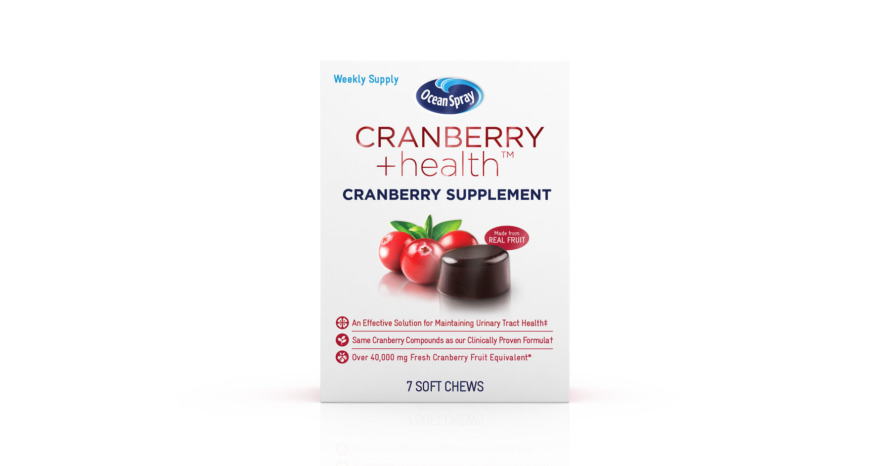 Ocean Spray's New Cranberry +health™ Cranberry Supplements Offer