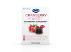 Ocean Spray's New Cranberry +health™ Cranberry Supplements Offer Consumers Something to "Chew" on When it Comes to Maintaining Urinary Tract Health