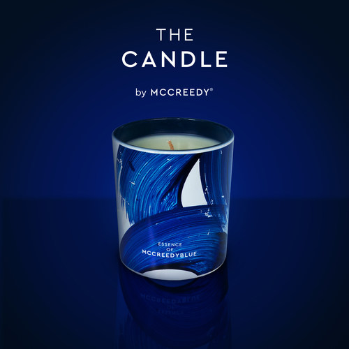 (The first candle in the world to smell like the colour blue) Available now (PRNewsfoto/MCCREEDYWORLD)