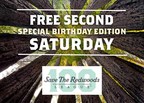 Save the Redwoods League Announces Special Birthday Edition of 'Free Second Saturday' in 100+ Parks Statewide: 100 Parks for 100 Years