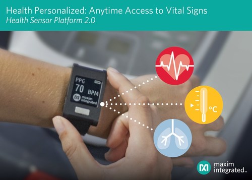 Maxim Integrated wrist-worn wearable development platform features ECG, heart rate and body temperature monitoring