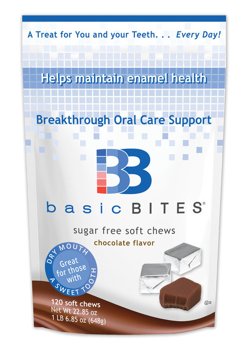 Delicious BasicBites are clinically shown to help maintain enamel health.