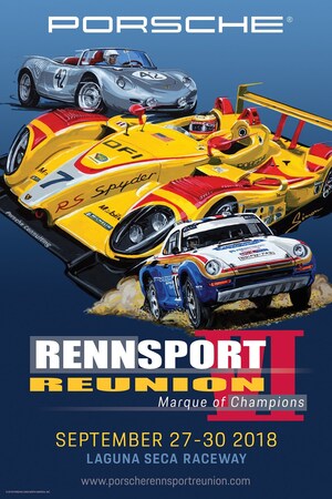 Porsche Kicks Off Rennsport Reunion VI Festival of Race Cars, Drivers, Fans