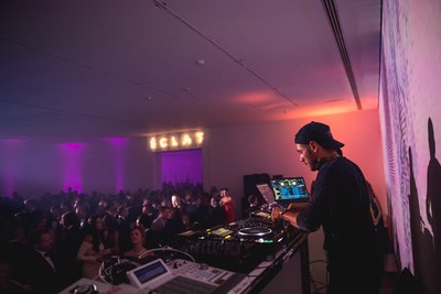 DJ Thomas H. Photo: Max Messier (CNW Group/Musée d'art contemporain de Montréal)