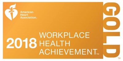 BBVA Compass receives Gold level recognition for the second consecutive year in American Heart Association's 2018 Workplace Health Achievement Index.