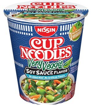 Cup Noodles® Announces First Vegetarian Product with Very Veggie™ Soy Sauce Flavor