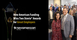 New American Funding Wins 2 Stevie® Awards for Great Employers
